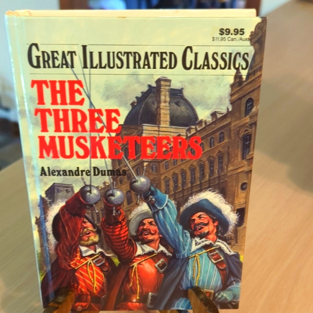 The Three Musketeers Illustrated Book